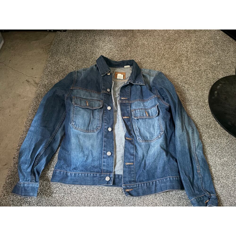 Gap 1969 womens medium denim blue jacket